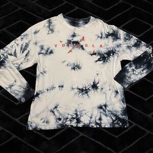 YoungLA Mens Long Sleeve Tie-Dye Streetwear Graphic Crewneck Medium 🔥🔥🔥